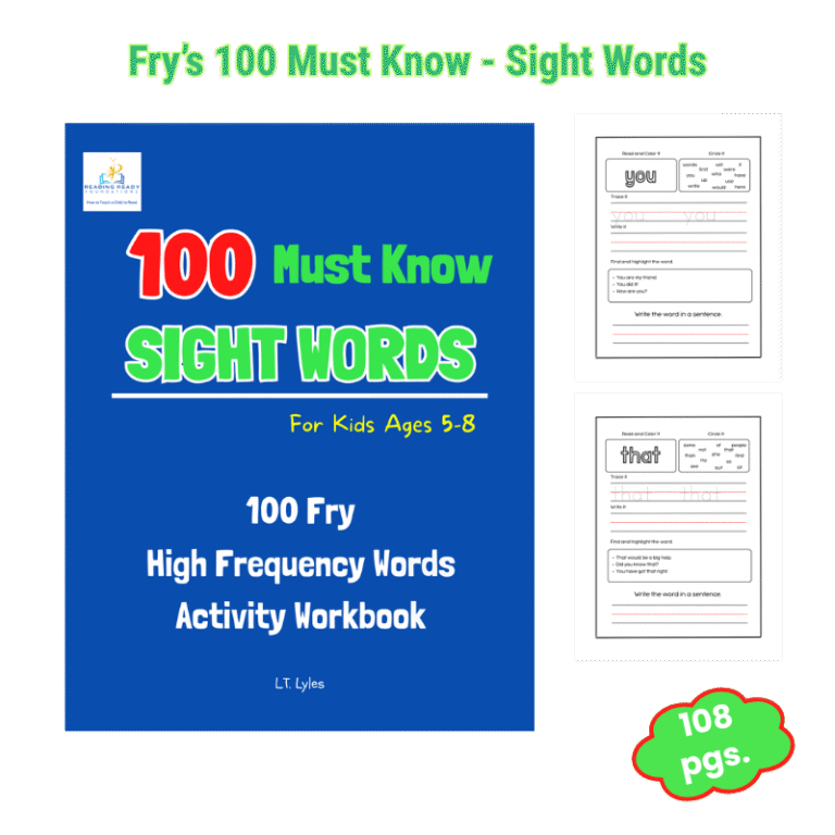 100 Must Know Sight Words