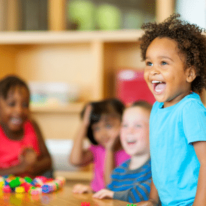 children learning how to read