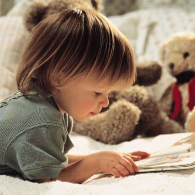 child reading