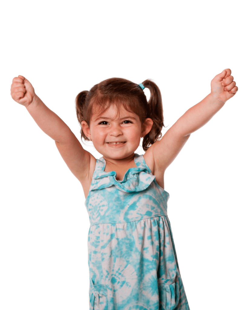 cheering girl who learned how to read